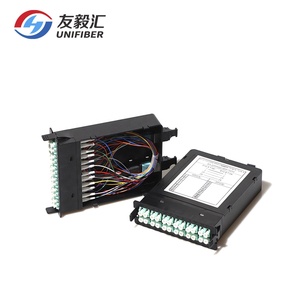 96/144/288F MPO/MTP to LC Cassette <strong>Patch</strong> <strong>Panel</strong>, Fully Loaded <strong>with</strong> 12 x 24F MPO/MTP Cassette <strong>Module</strong> - Product Image 3