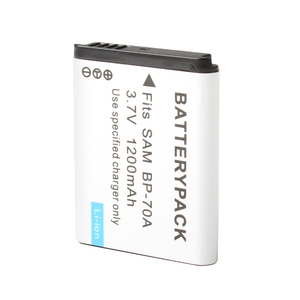 Samsung için BP-70A pil ST65 ST90 ST95 ST6500 ST100 <span class=keywords><strong>ST700</strong></span> WB30F DV150F ES81 WB50F wbdigital dijital kameralar ile uyumlu