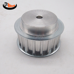 Puleggia sincrona GT2 GT3 GT5 AT5 AT10 3M 5M 8M 14M MXL XL L L H trasmissione liscia dentata puleggia cinghia dentata - Product Image 5