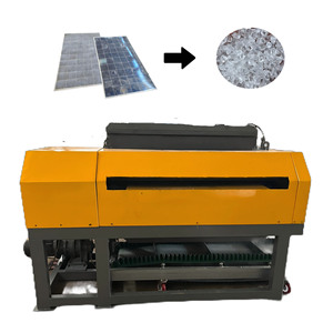 98% <strong>Separating</strong> Rate 1t/h Capacity Solar Panel Glass Removal <strong>Machine</strong> with Large Market Demand