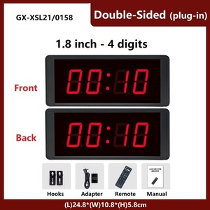 ZX Display con numeri a doppia faccia 4/6 cifre telecomando programmabile orologio digitale conto alla rovescia cronometro per interni Timer - Product Image 3