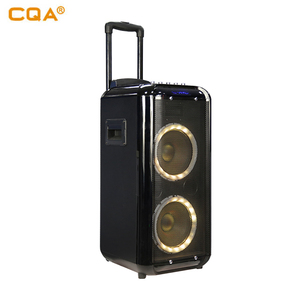 Altavoz activo estéreo de carga inalámbrica CQA 2020 de modelo privado con sistema/micrófono BT - Product Image 1