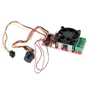 Einstellbarer H-Bridge DC Motor drehzahl PWM Controller mit SPS-Steuerung Umkehr schalter Brems lüfter 12V 24V 36V 50V Drehzahl versteller - Product Image 1