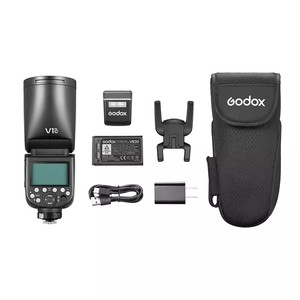 Godox V1Pro Professional Speedliteแฟลชกล้องรีโมทคอนโทรลไร้สายแบตเตอรี่ลิเธียมTTL-V1Pro-S/C/N/F/O - Product Image 1