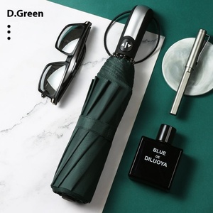 Large Double Person 70% <strong>Reflective</strong> Reinforced 10-Rib Fully Automatic Folding Umbrella Classic Business <strong>Dual</strong>-Use Sun Rain Adults - Product Image 6