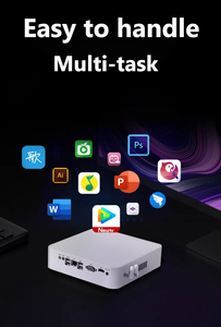 ミニPC Ubuntu 18.04。I7-8750H i7-10870H 8コア16スレッド2.2GHzから5GHz 16MB DDR4 RAM、コンピューターラボPC用Nvme SSD - Product Image 6
