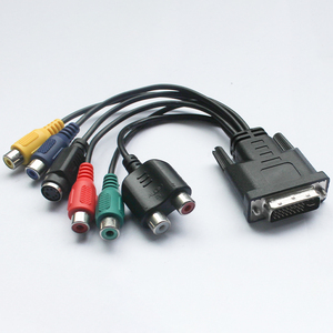 Özelleştirmek DB9 VGA DVI DP kablosu PC bilgisayar monitör uzatma dönüştürücü tel USB 3.5mm ses Video kablosu - Product Image 1