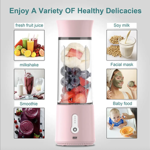 Taşınabilir şarj edilebilir meyve ve sebze sıkacağı mikser Blender seyahat ve ev kullanımı için hızlı ve kolay suyu yapma - Product Image 3