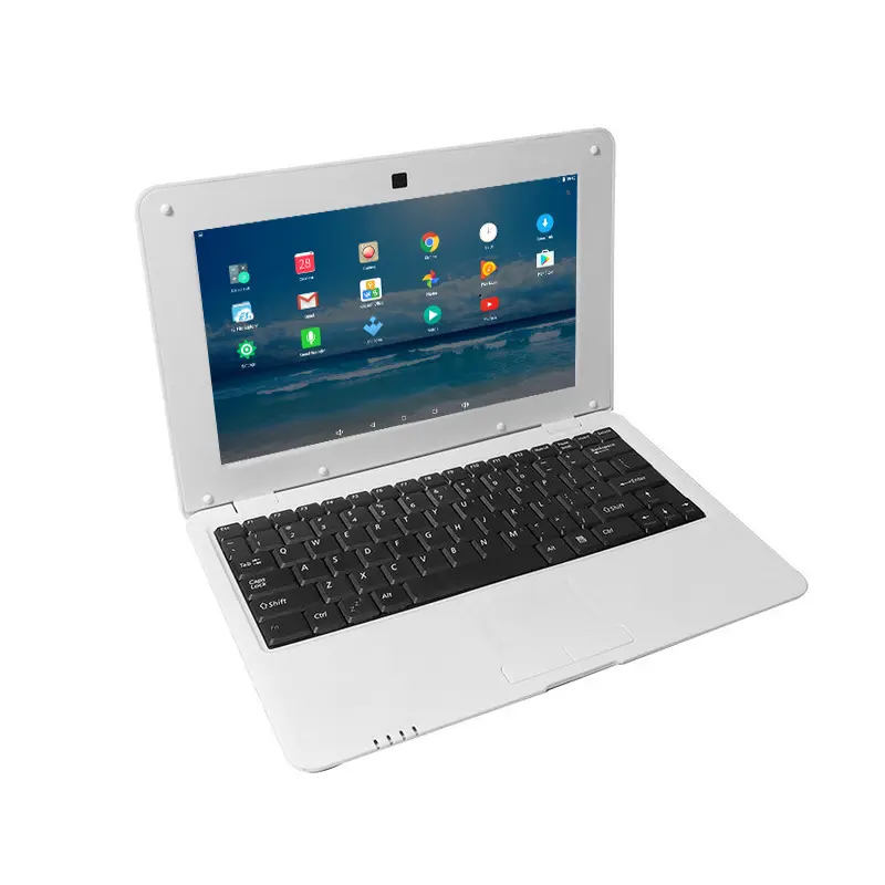 Laptop Mini Quad-Core 10,1-Zoll Minikomputer Android Netbook eingebautes drahtloses kabelgebundenes Netbook