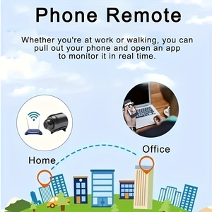Kamera WiFi Mini rahasia kamera Monitor jarak jauh RoomNight Vision kontrol aplikasi 2.4G WiFi Cam - Product Image 4