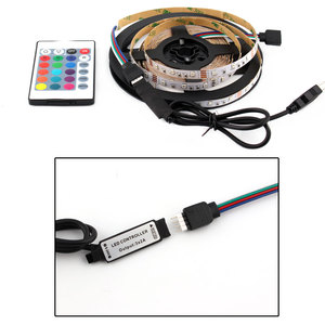 3528 USB RGB LED-Licht leiste DC 5V Farbwechsel-LED-Farbband IP20/IP65 1M 2M 4M 5M RGB RF-oder IR-Controller - Product Image 5