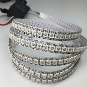 WS2812 ws2811 pixel 5050 rgb 144 led strip light flex dc 5v indirizzabile smart led strip light led corda light bar - Product Image 1