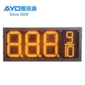 8888 4-stelliger Eisens chrank 12-Zoll-7-Segment-LED-Anzeigetafel Zeittemperatur-LED-Schilder bildschirm - Product Image 5