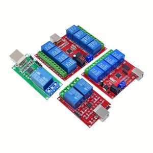 5V 12V 1 2 4 8 canali relè USB interruttore di controllo programmabile Computer di controllo per Smart Home PC Controller intelligente - Product Image 1