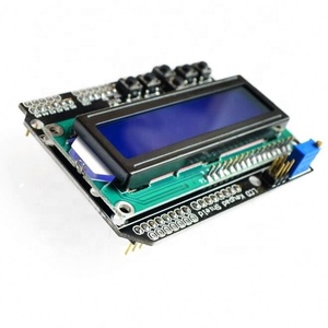 LCD Tastatur Schild LCD1602 LCD 1602 Modul Anzeige für ATMEGA328 ATMEGA2560 Raspberry Pi blauer Bildschirm