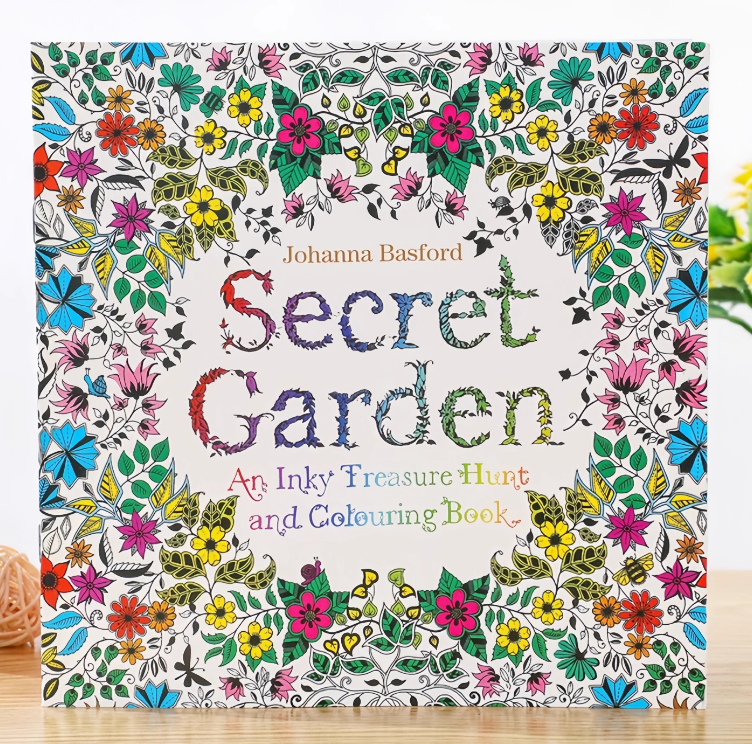 Jardin secret coloré