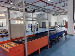 Singulador de paquetes Máquina de clasificación automática Soluciones de clasificación para clasificación de secuencia de paquetes
