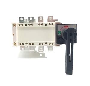 250A 220V 4P手動転送スイッチATS/MTS発電機CE用手動切り替えスイッチ - Product Image 1