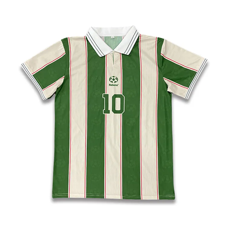 Maglia da calcio classica sublimata completa personalizzata maglia da calcio retrò dalla fabbrica Healong