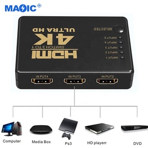 Equipo de Audio y vídeo OEM 4k, conmutador de salida 5 en 1, hdmi 5x1, interruptor hdmi 5 puertos con control remoto IR - Product Image 4