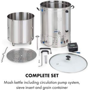 70L All in one Homebrew kiti elektrik 220V/110V mikro bira fabrikası için al yapımı bira makine evde bira yapma ekipmanı - Product Image 4