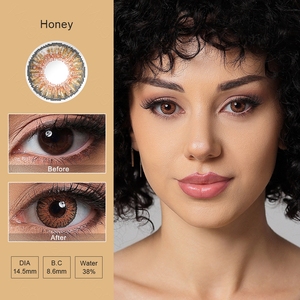 Magister 뜨거운 판매 스타 3 톤 컬러 콘택트 렌즈 멋진 봐 싸구려 컬러 연락처 14.5 아이 콘택트 렌즈 - Product Image 3