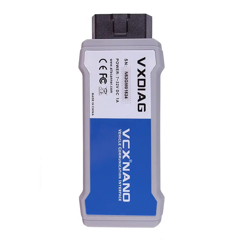 VXDIAG profesyonel otomatik teşhis aracı GM NANO için VXDIAG USB sürüm desteği G-DS2 T-ECHWIN yazılım