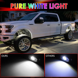 4แพ็คเป็นเซ็ตหลายสีพร้อมแอปโทรศัพท์ควบคุม12V ไฟฉุกเฉินไฟติดรถยนต์ - Product Image 4