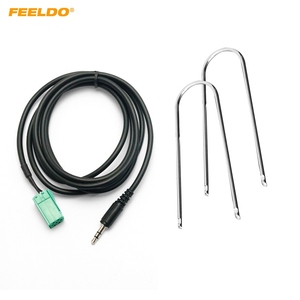 Aux-In อินพุตอะแดปเตอร์3.5มม. และวิทยุพร้อมปุ่มถอดสำหรับ Renault/Clio/Megane/Laguna สำหรับ MP3/IPod/iPhone - Product Image 6