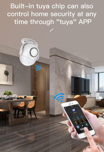Kerui <strong>Wifi</strong> Movement <strong>Sensor</strong> Tuya Pir <strong>Motion</strong> <strong>Sensor</strong> <strong>with</strong> Max 20pcs Wireless Detectors and the Remote Control - Product Image 3