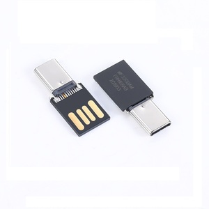 批量低价工厂半成品UDP USB 2.0型聚氯乙烯芯片全容量存储芯片3.0 USB C闪存 - Product Image 1