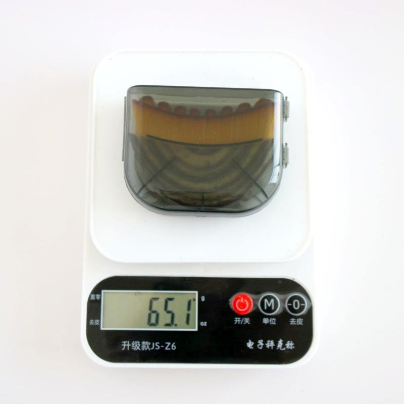 Dark brown with Plastic box