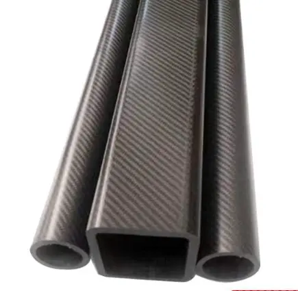 고계수 3k 탄소 섬유 원형 튜브/극/파이프 맞춤형 탄소 섬유 제품 제조