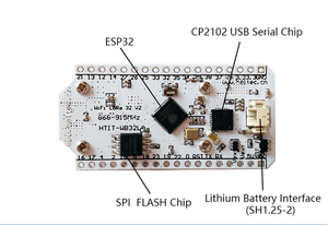New 433MHz ESP32 LoRa SX1278 Development Board 32 V2 0.96 Inch Blue OLED Display Ble WIFI Lora Kit for <strong>Arduino</strong> for <strong>Bluetooth</strong> Mod - Product Image 3