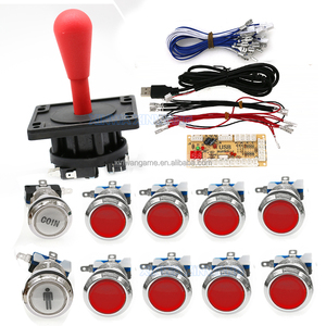 DIY <strong>Arcade</strong> Stick Kit Original Happ Style USB Joystick Zero Delay Board Light Button PC <strong>Raspberry</strong> <strong>Pi</strong> Game <strong>Control</strong> Coin Payment - Product Image 1