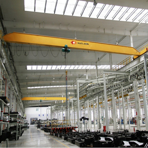 Nucleon Brand <strong>LDA</strong> Type Single Girder Customized Bridge Travelling Crane 5 Ton 10 Ton 12 Ton for Warehouse Using