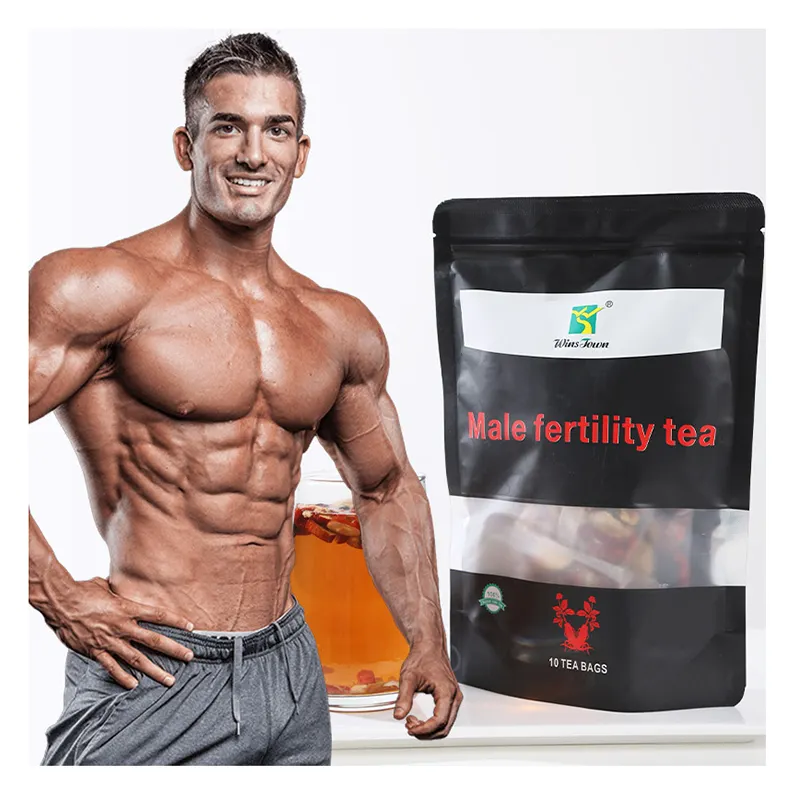 מכירה חמה של מותג פרטי זכר פוריות תה בריאות טבעית צמחים פוריות תה אורגני לגברים אנרגיה גברית