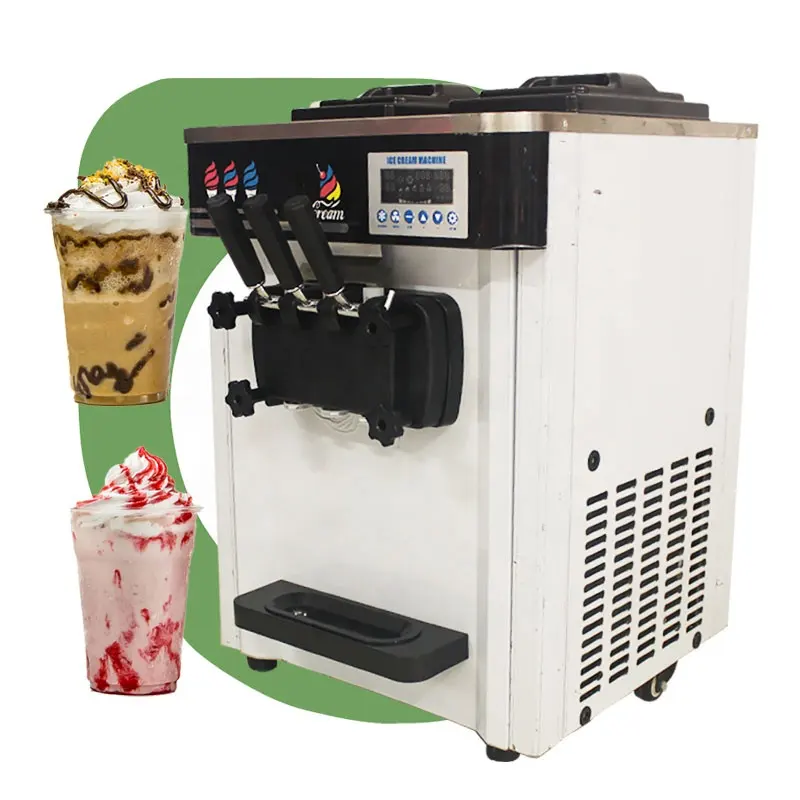 Machine à crème glacée professionnelle 3 5, nouveauté, pas cher, pour magasin