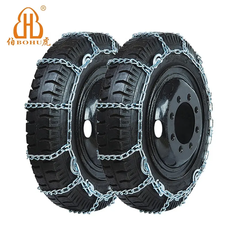 Catene per pneumatici da neve BOHU catena per pneumatici in acciaio legato per catena da neve per camion a doppio pneumatico