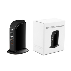 5-Port çoklu cihaz şarj standı istasyonu hızlı şarj USB manyetik telefon şarj standı Apple iPhone iPad Android için - Product Image 5