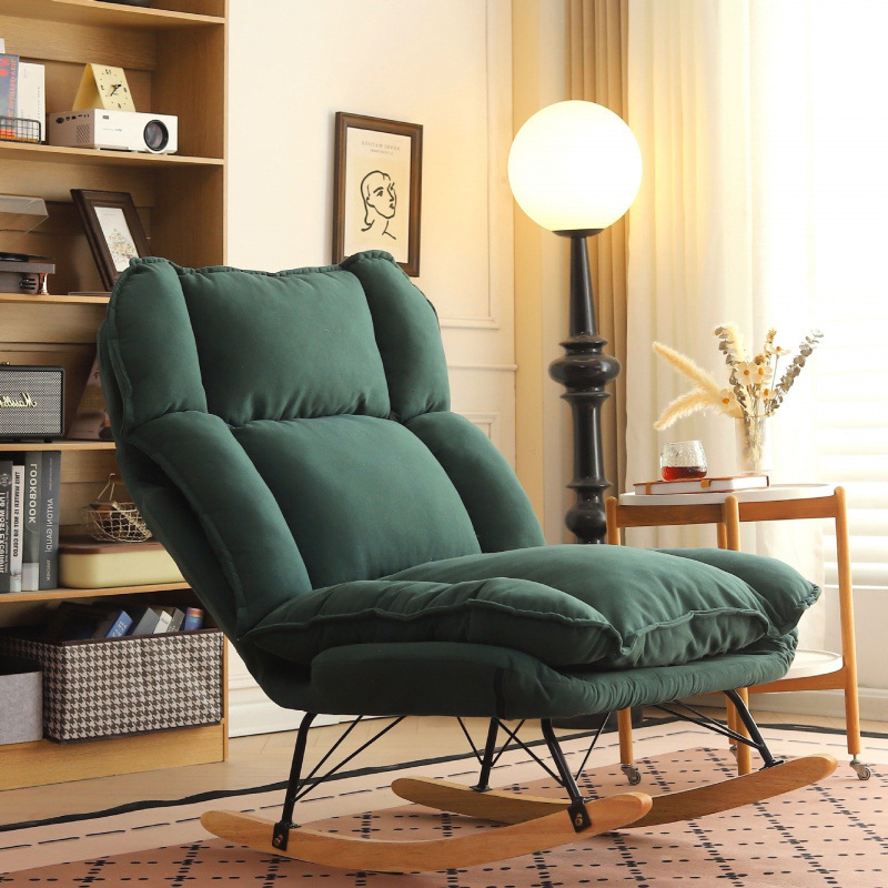 Ante verde oscuro de triple pliegue, agradable al tacto y transpirable.