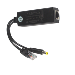 <strong>Rj45</strong> Converter 48V in Power <strong>Input</strong> 5521 Plug Dc Adapter 12volt 802.3Af Poe Splitter and Injector 12V - Product Image 1