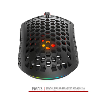 Ultra Light Honeycomb 2.4GHz Wireless and Wired Dual Mode RGB Gaming Mouse with Type-<strong>C</strong> Connection and Charging - Product Image 3