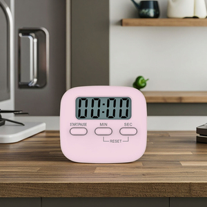 Küchen timer Saug ständer LCD Digital Visual Clock zum Backen Backofen Kochen Ei Countdown Alarm Erinnerung Custom Gym Timer Timer - Product Image 4