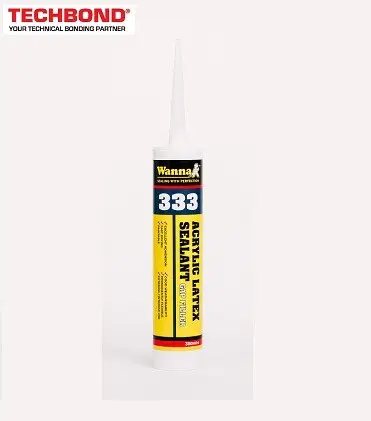 Premium Grade Acrylic Sealant Xây Dựng 333 Có Thể In Thời Tiết Kháng Để Sử Dụng Bên Ngoài Nội Thất