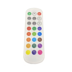 カラフルなRGBLEDライト用の超薄型赤外線リモコンユニバーサル433MHZ IRリモコン24/28/32キーOEMODMカスタム