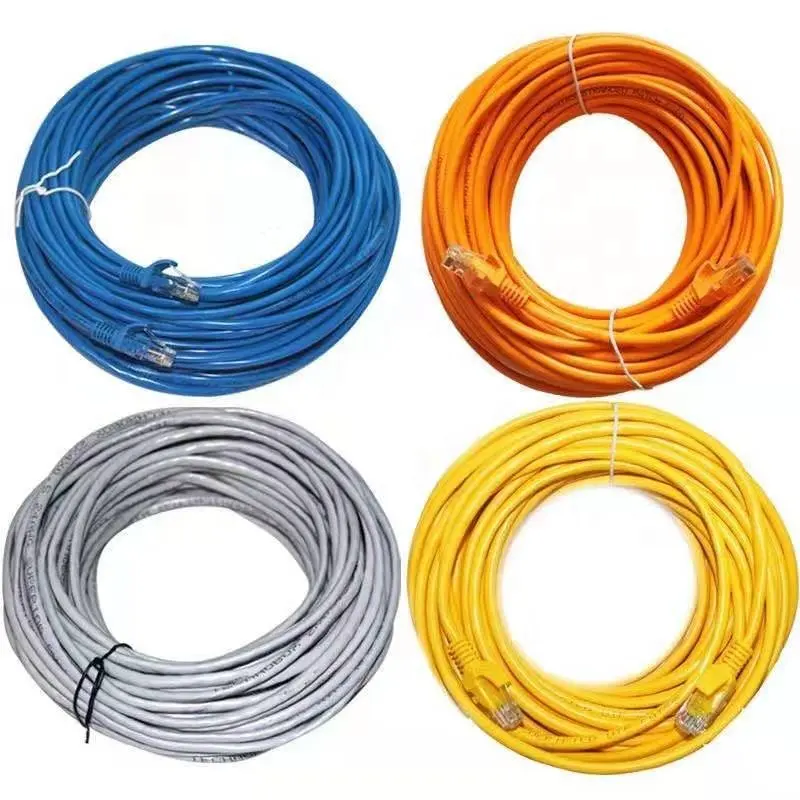 사용자 정의 색상 1m 2m 10ft Rj45 고양이 5 cat6 패치 코드 Utp Cat6 확장 Cat7 LAN Cat6a 이더넷 네트워크 패치 케이블 코드