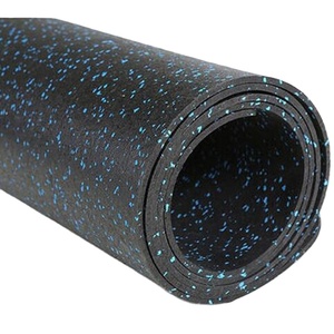 Crossfit健身房橡胶地板定制橡胶健身房地板用耐冲击橡胶卷 - Product Image 1