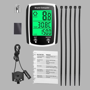 Bsc300ワイヤレスデジタル速度計自転車GPSバイクコンピュータスマートサイクリングコンピュータ - Product Image 2