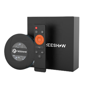 4k OTT FreeShowスマートテレビボックスAndroid 2.4G 5GデュアルWifi BTハイエンドギフトパッケージ2GB 16GBセットトップボックスLEDライト付き - Product Image 1